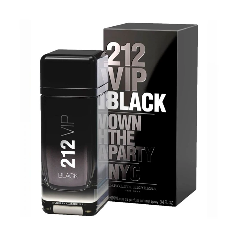  212 VIP BLACK MEN 100ML EDP - 2