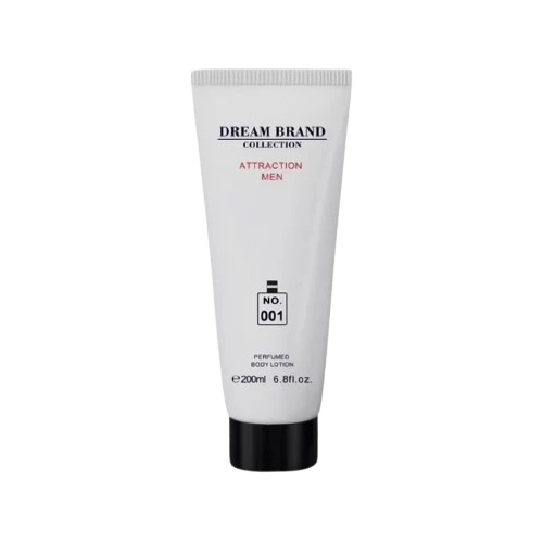 LOÇÃO DREAM BRAND COLLECTION 001 ATTRACTION MEN 200ML - 1