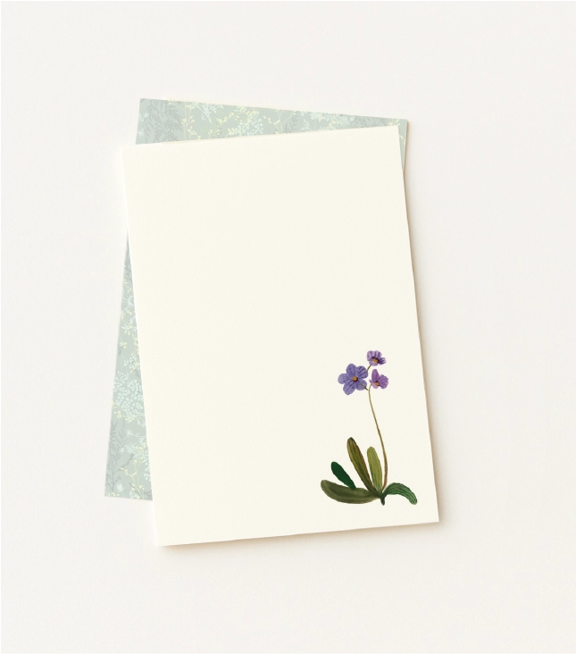 Kit Papel de Carta Lilás