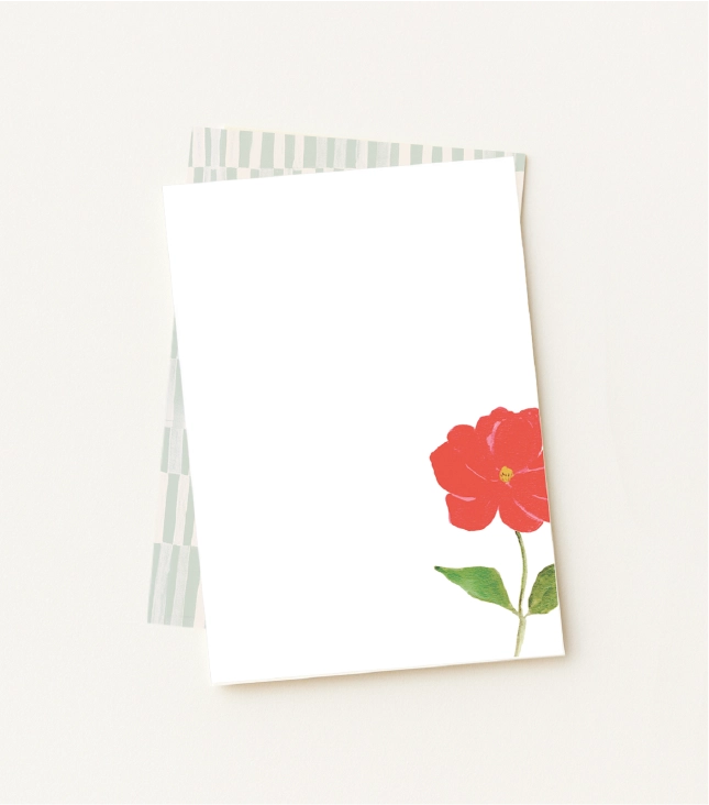 Kit Papel de Carta Florescer Rosa