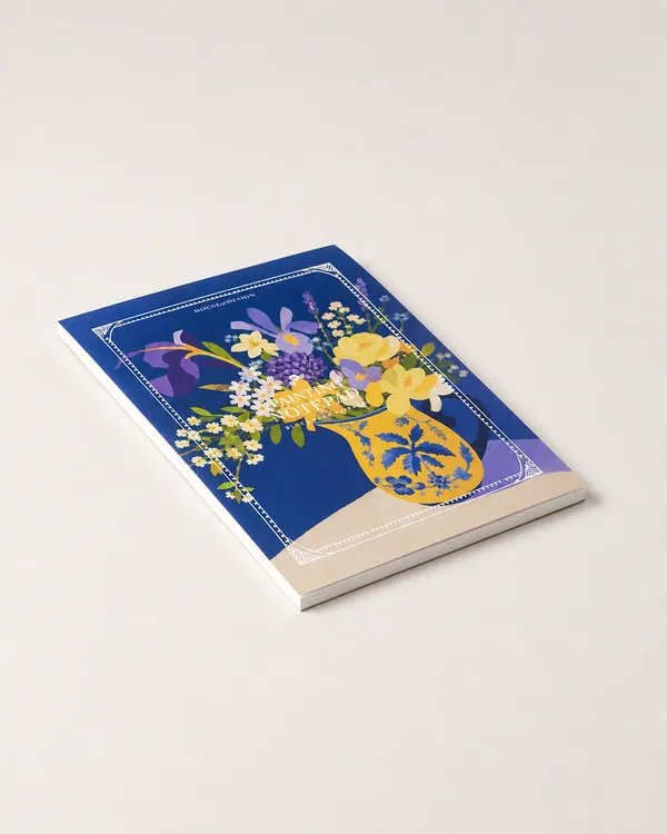 Bloco para Pintura Flor de Iris - imagem 2