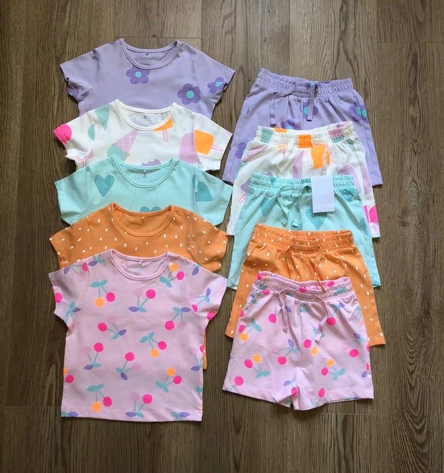 Kit 5 Conjuntos Verão Menina  - 1