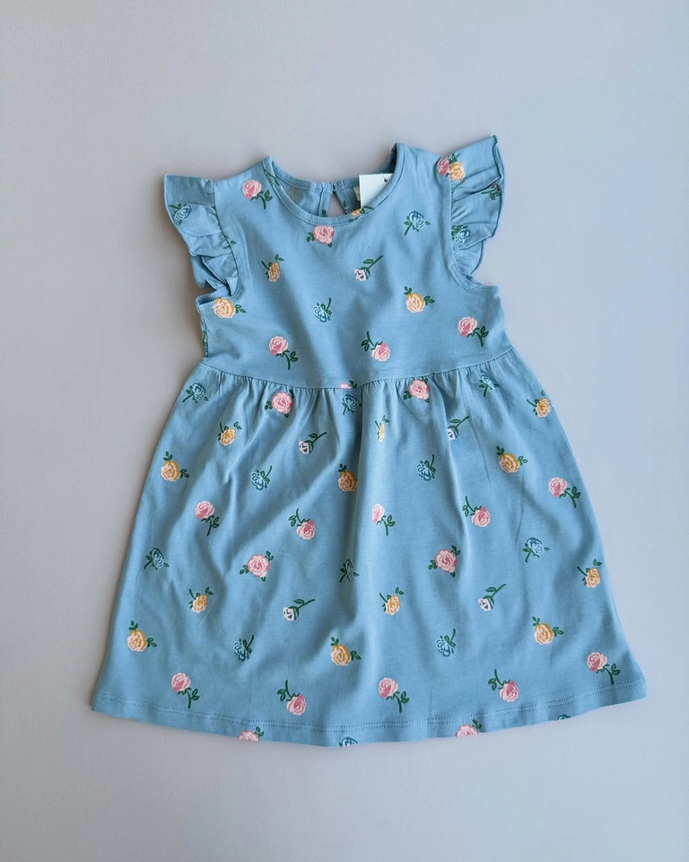 Kit 5 vestidos estampados - 2