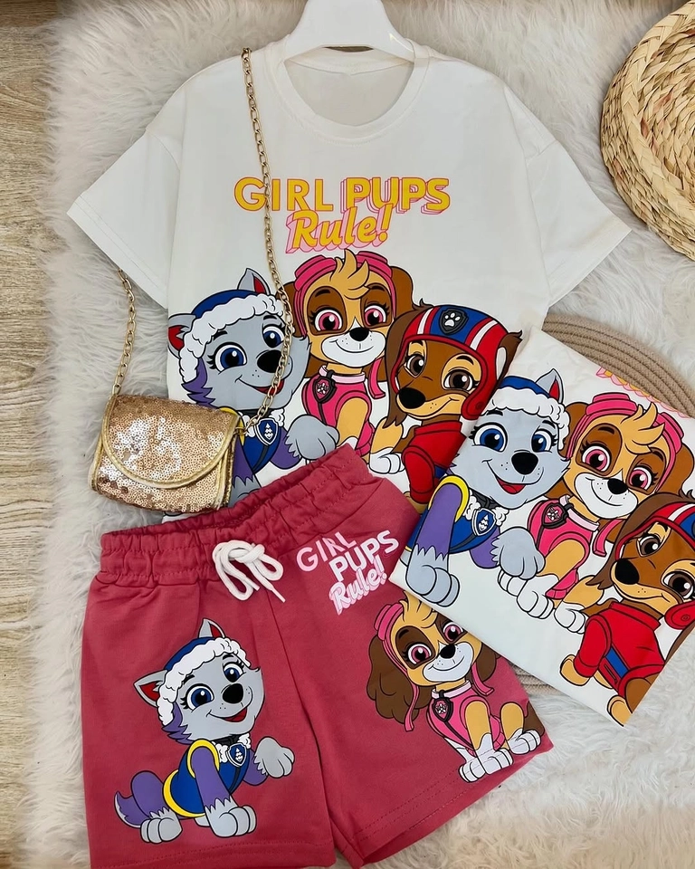Conjunto Verão Patrulha Canina  - 1