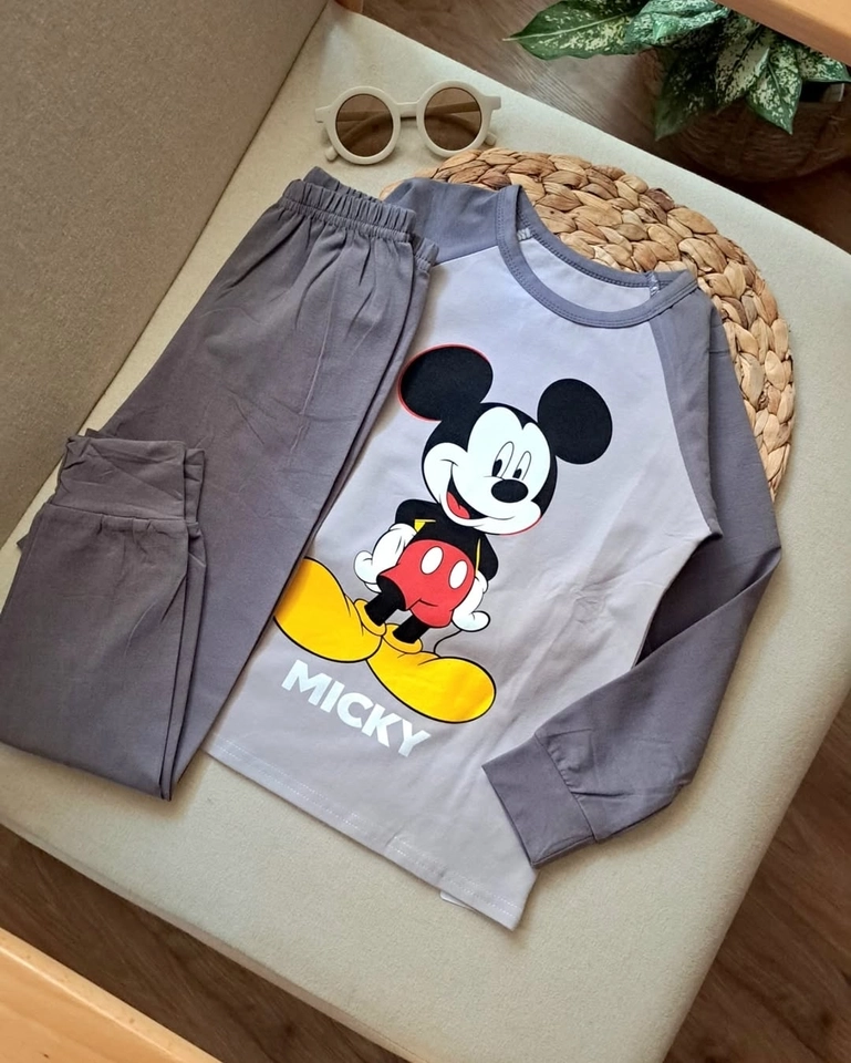 Pijama Cinza  - 1