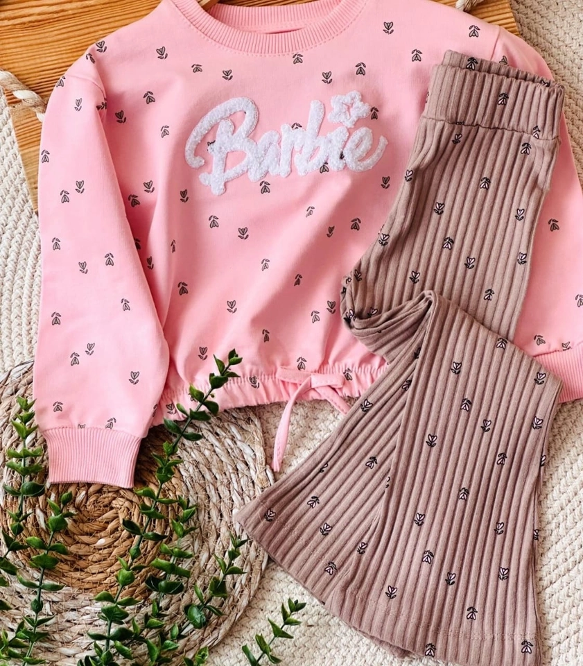 Conjunto Flor Da Barbie  - 1