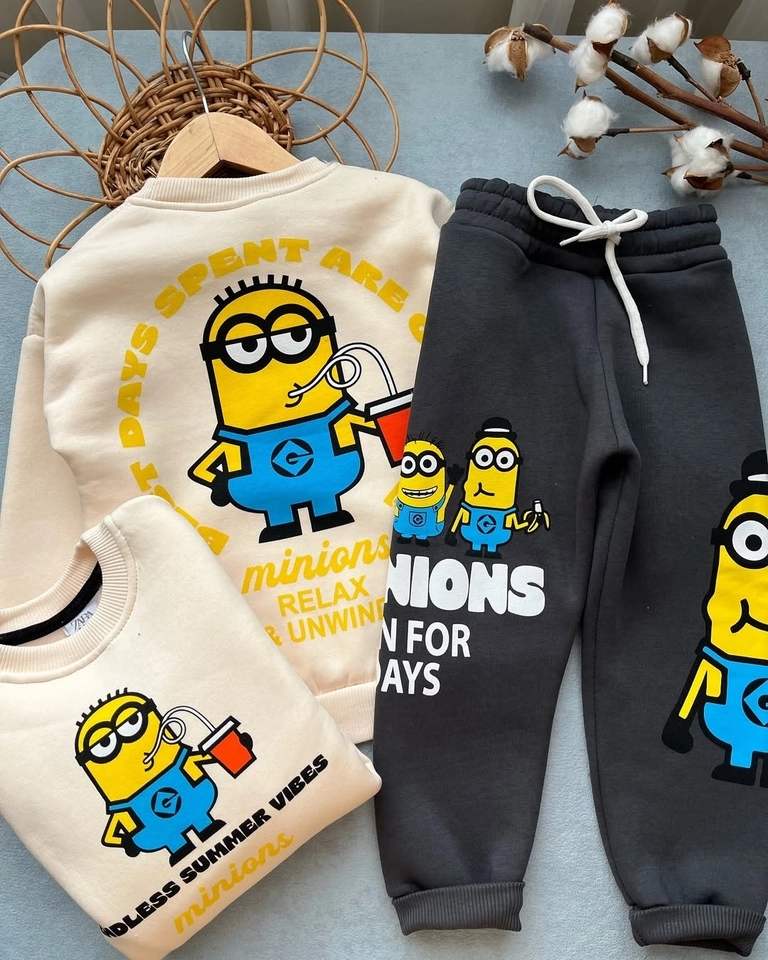 Conjunto Moletom Minions  - 5