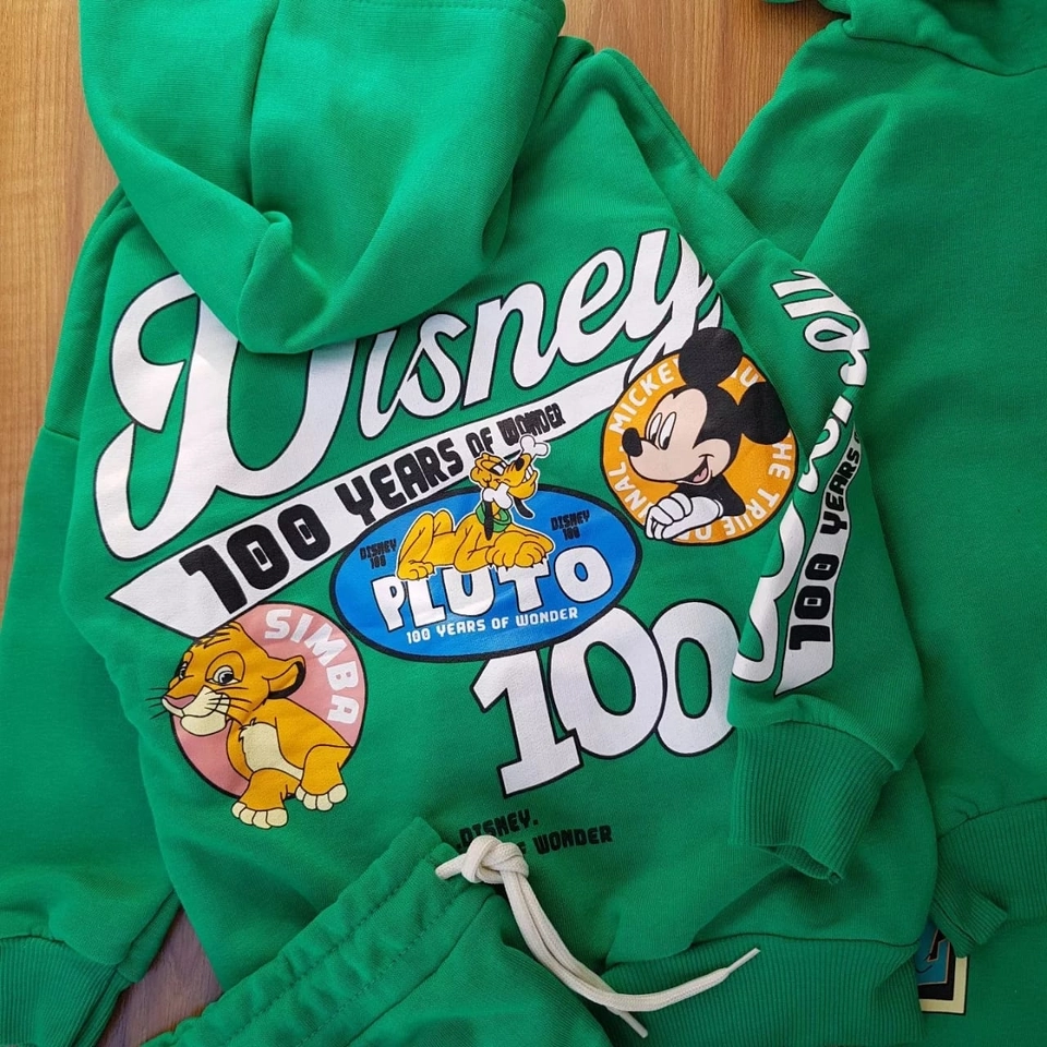 Conjunto Moletom Mickey Green  - 3