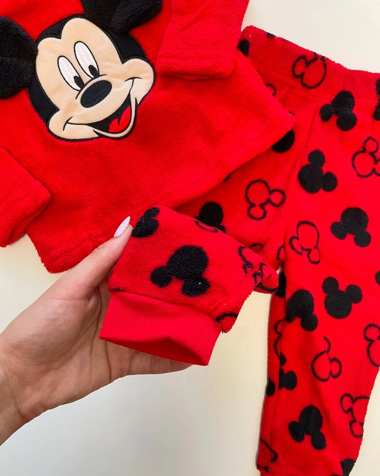 Pijama fleece Mickey  - 3