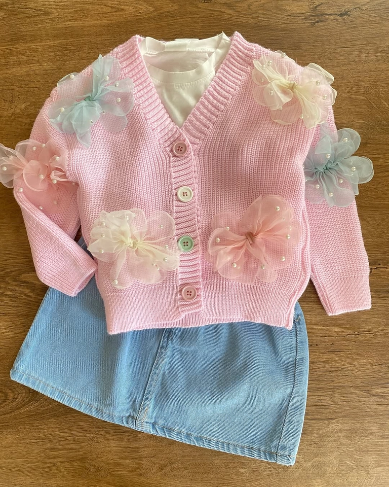 Conjunto flores claras - 1