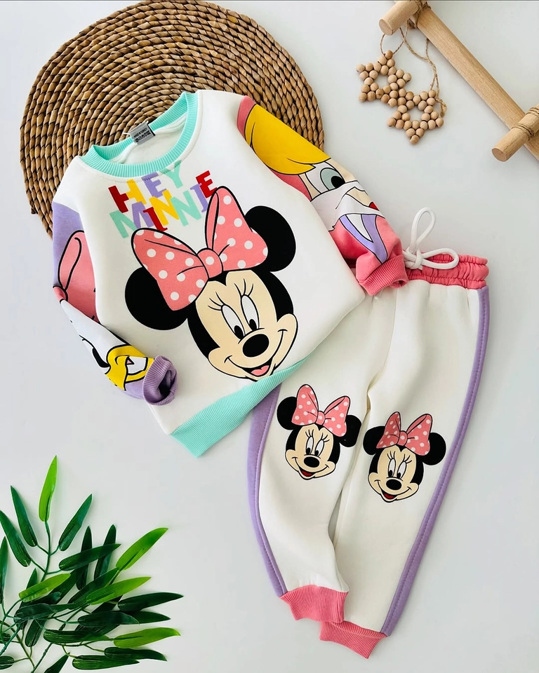 Conjunto moletom Minnie 