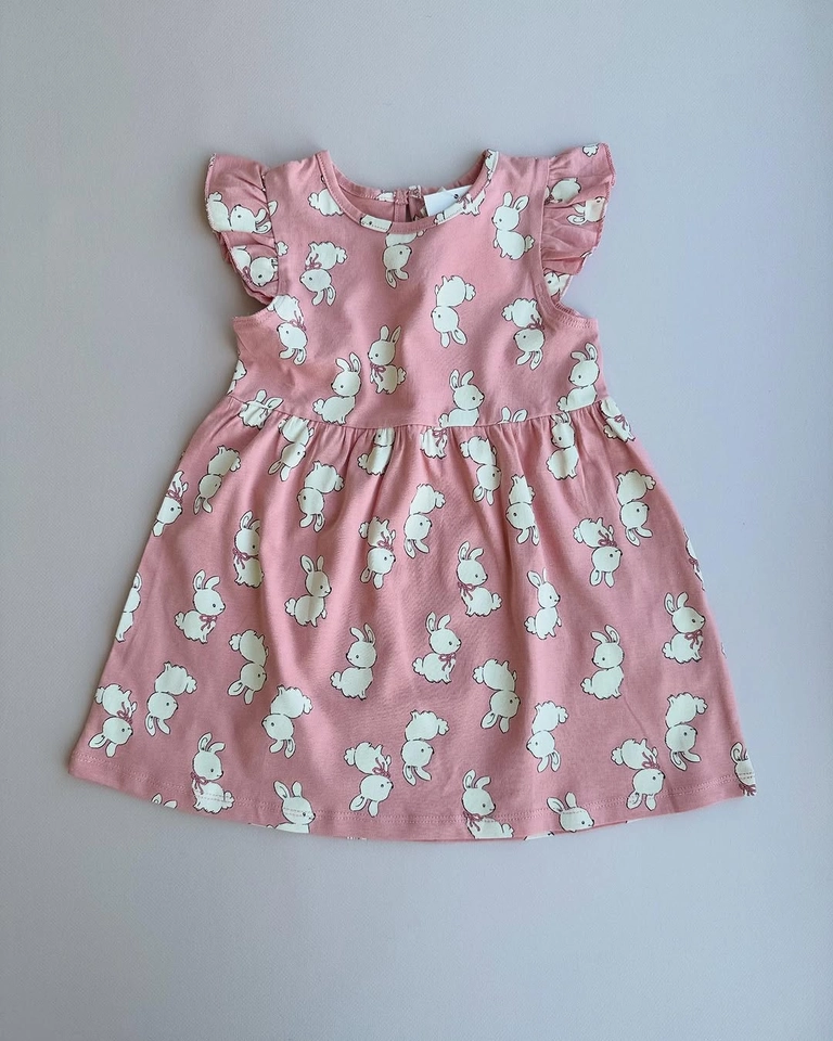 Kit 5 vestidos estampados - 4