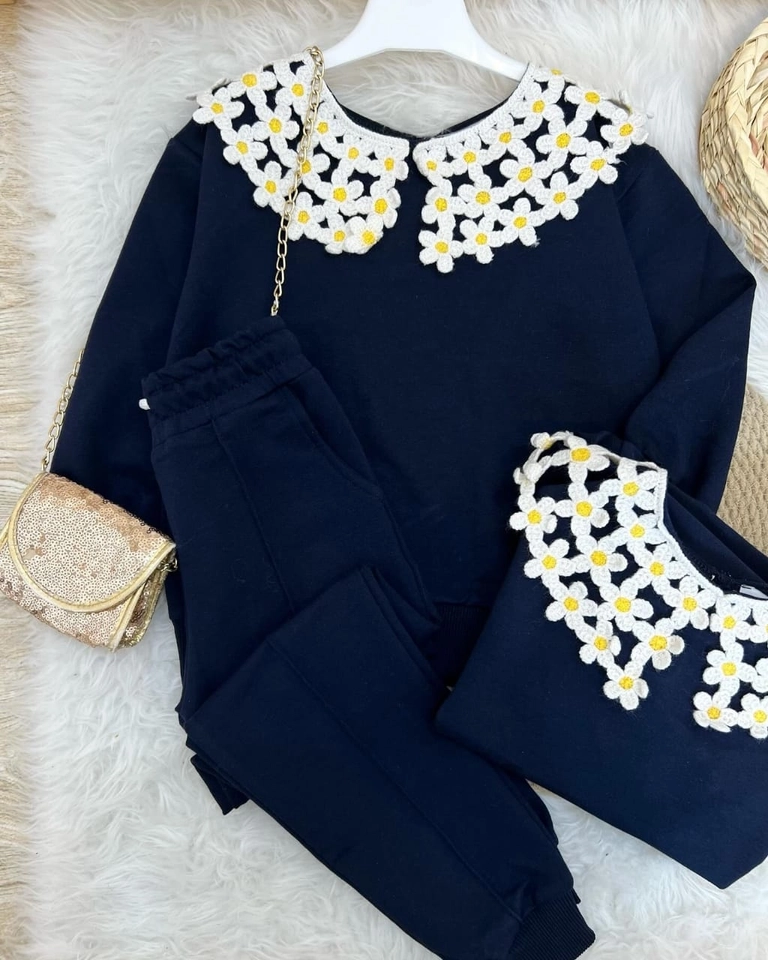 Conjunto moletom Coroa de Flor - 1