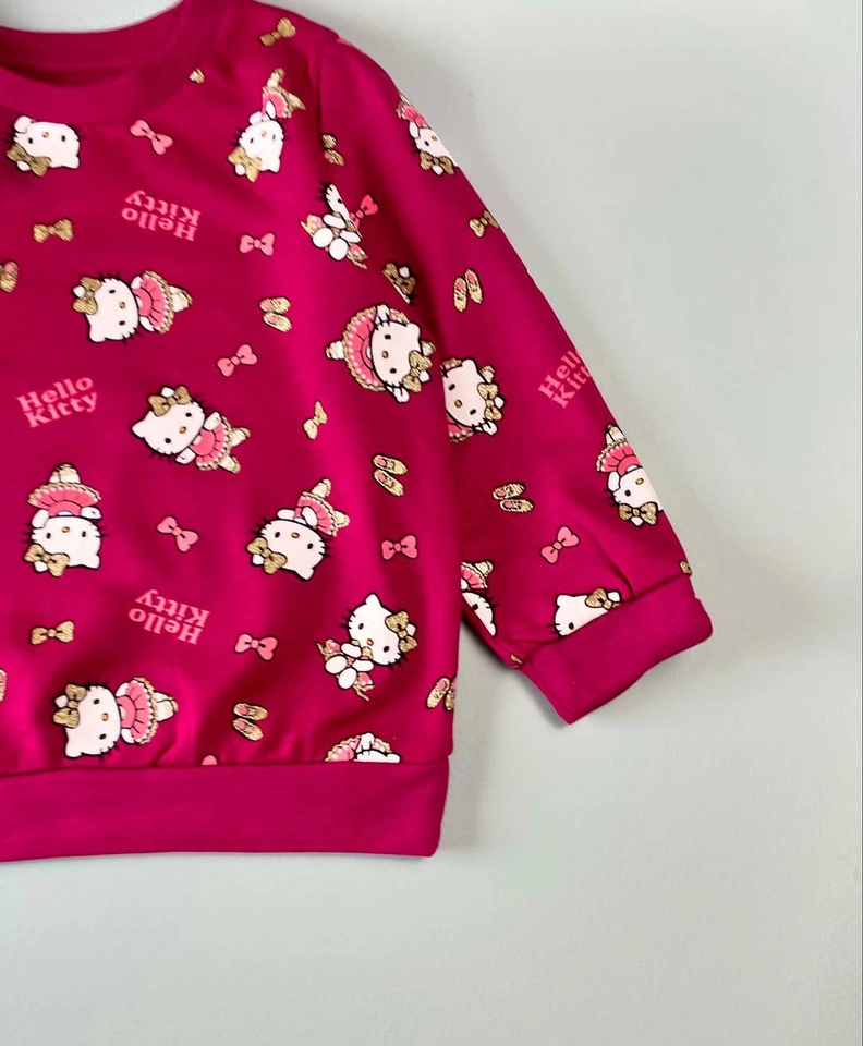 Blusa moletom hello Kitty  - 2