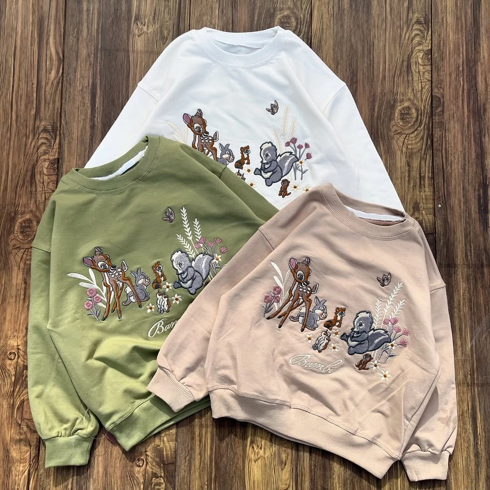 Blusa moletom Bambi