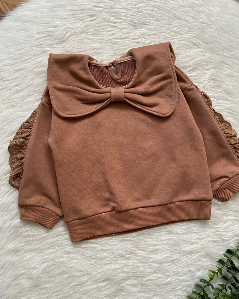 Blusa Moletom Laço  - 3