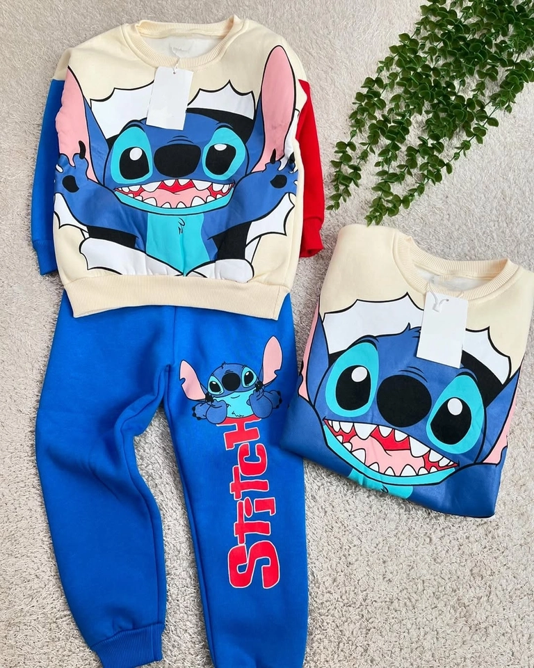 Conjunto Moletom Stitch  - 1