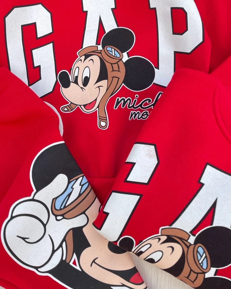 Conjunto Moletom GAP Vermelho  - 6