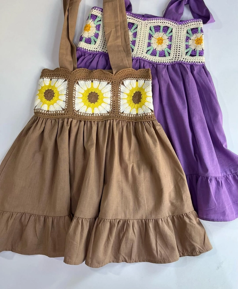 Vestido girassol 