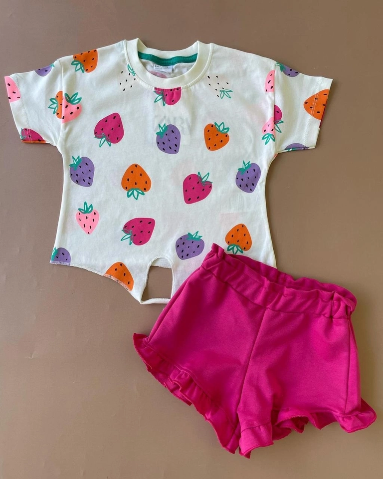Conjunto Verão Morango - 1