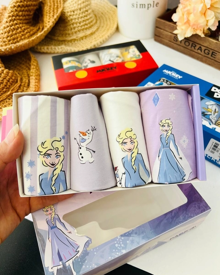 Kit 4 Calcinhas Box Frozen  - 3