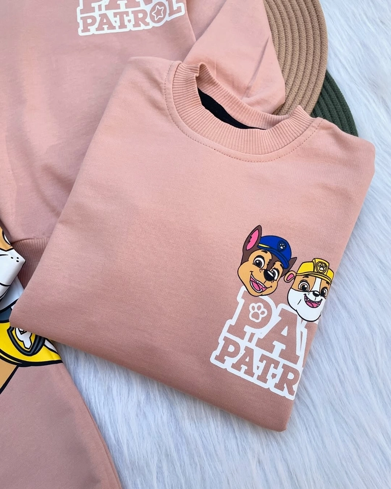 Conjunto Moletom Patrulha Bege  - 3