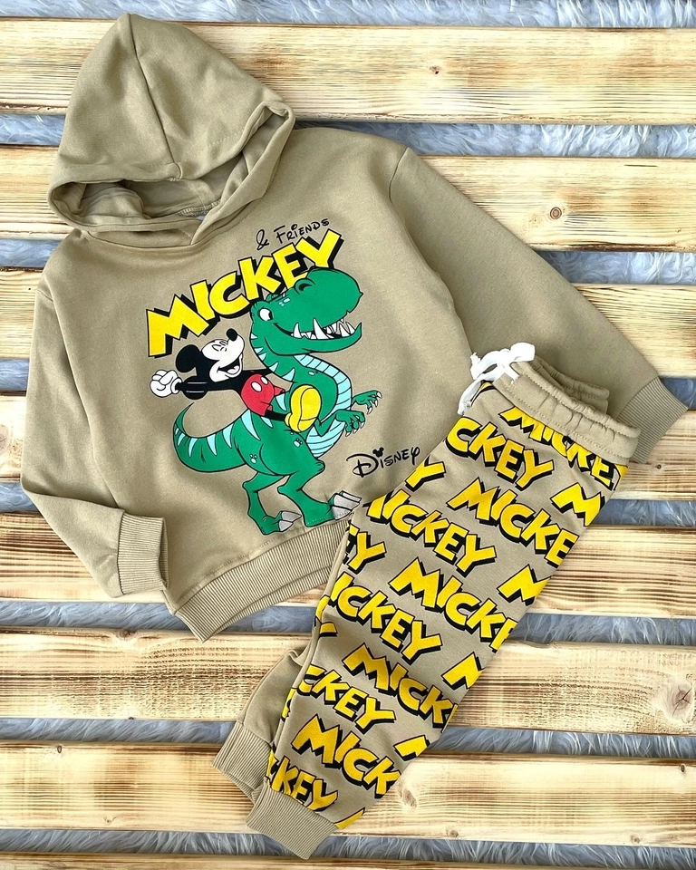 Conjunto moletom Mickey Dino - 1