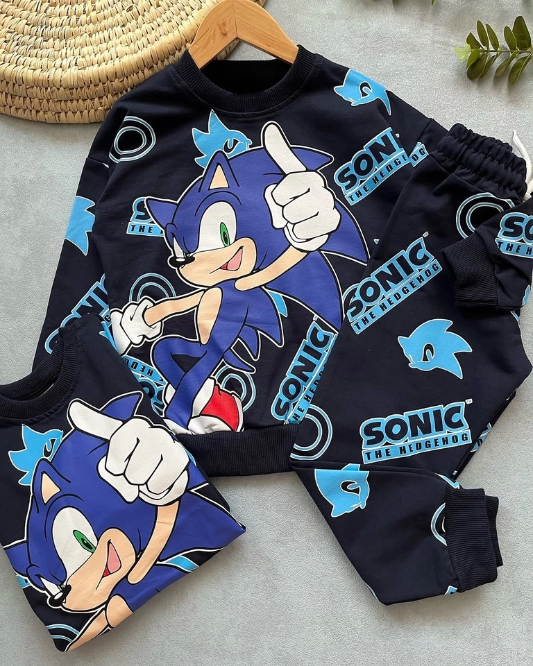 Conjunto Moletom Sonic  - 2