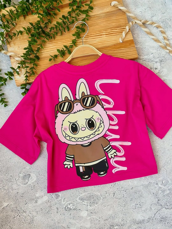 Blusa cropped Labubu  - 3