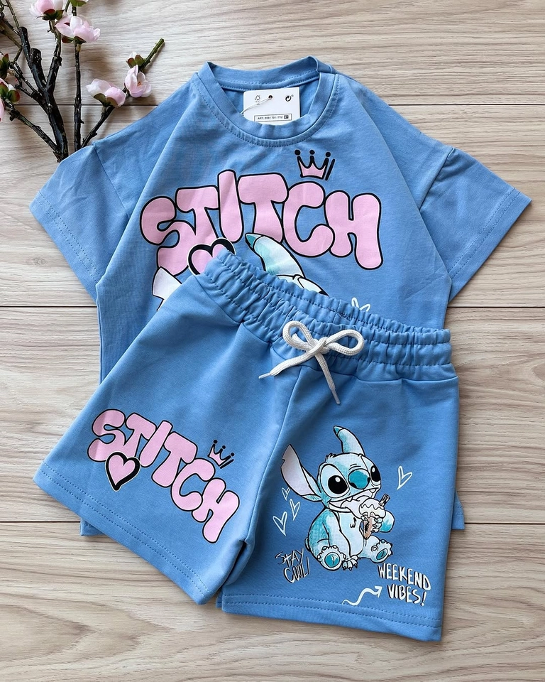 Conjunto verão Stitch  - 5