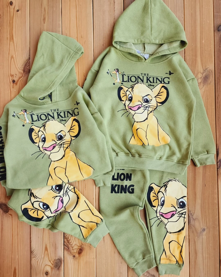 Conjunto moletom Simba  - 1
