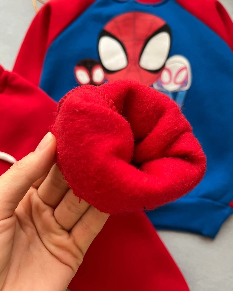 Conjunto Moletom Três Spider Man - 4