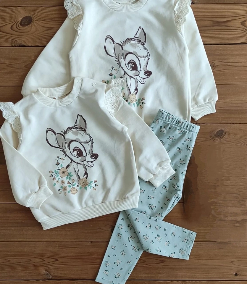 Conjunto Bambi Neve  - 1