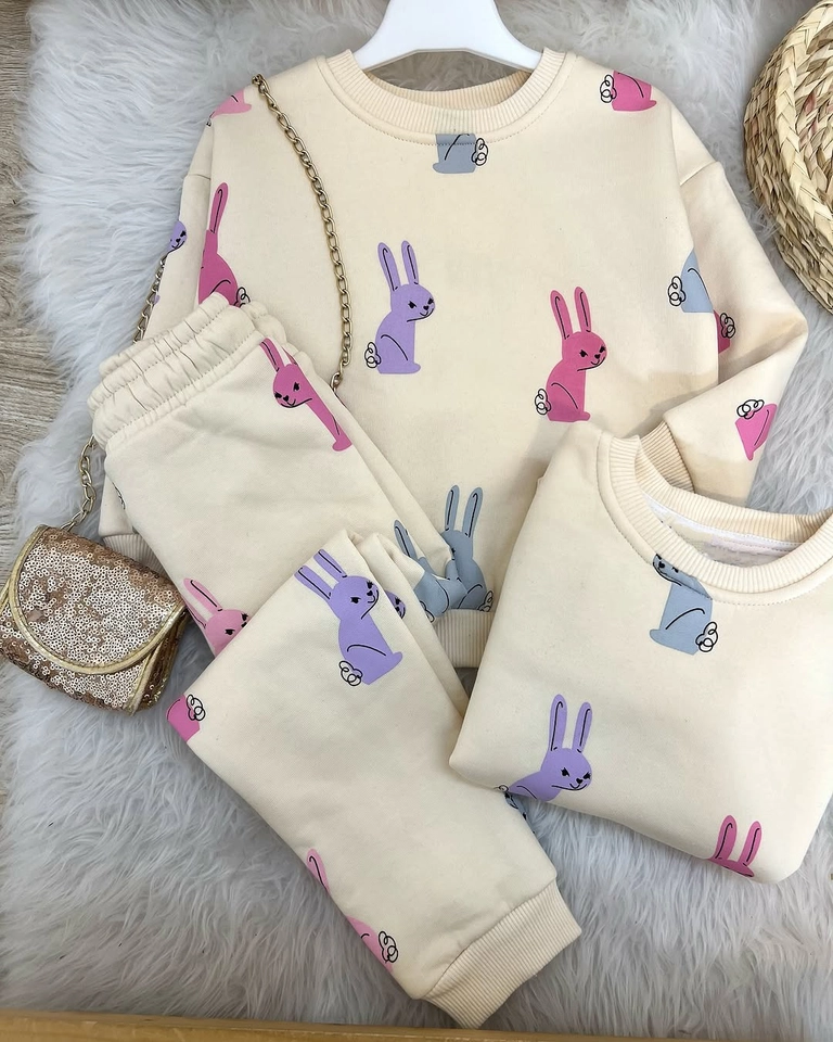 Conjunto moletom coelhinho - 1