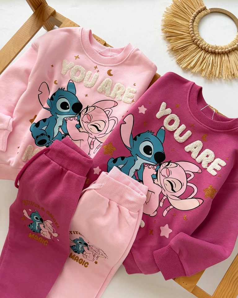 Conjunto moletom Stitch  - 3