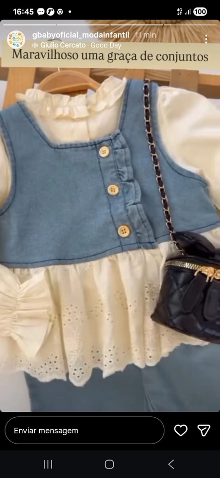 Conjunto infantil Tricoline  - 4