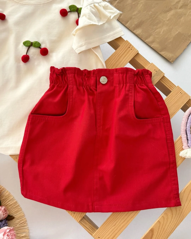 Conjunto de verão cerejinha - 4