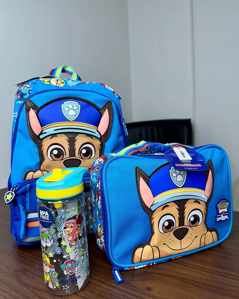 Kit mochila escolar 3 peças patrulha  - 1