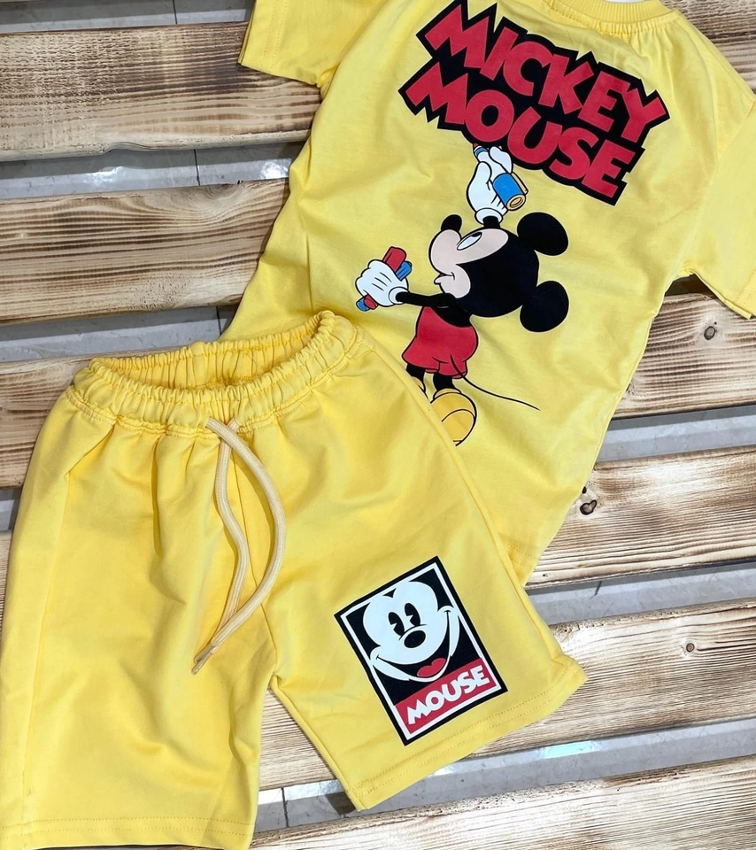 Conjunto Verão Mouse Yellow - 1