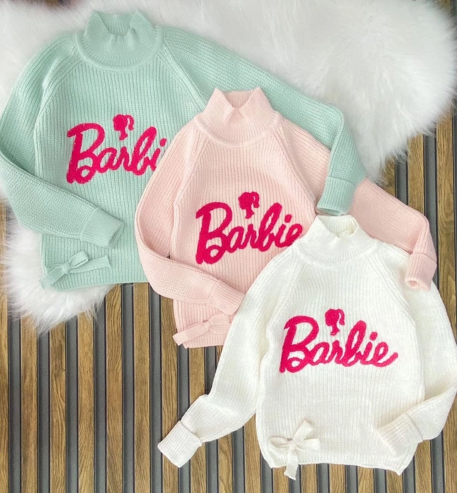 Blusa Tricô Barbie - 1