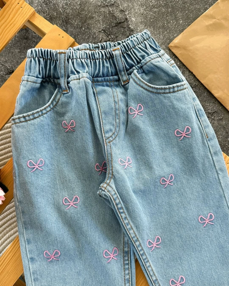Calça jeans laço  - 2
