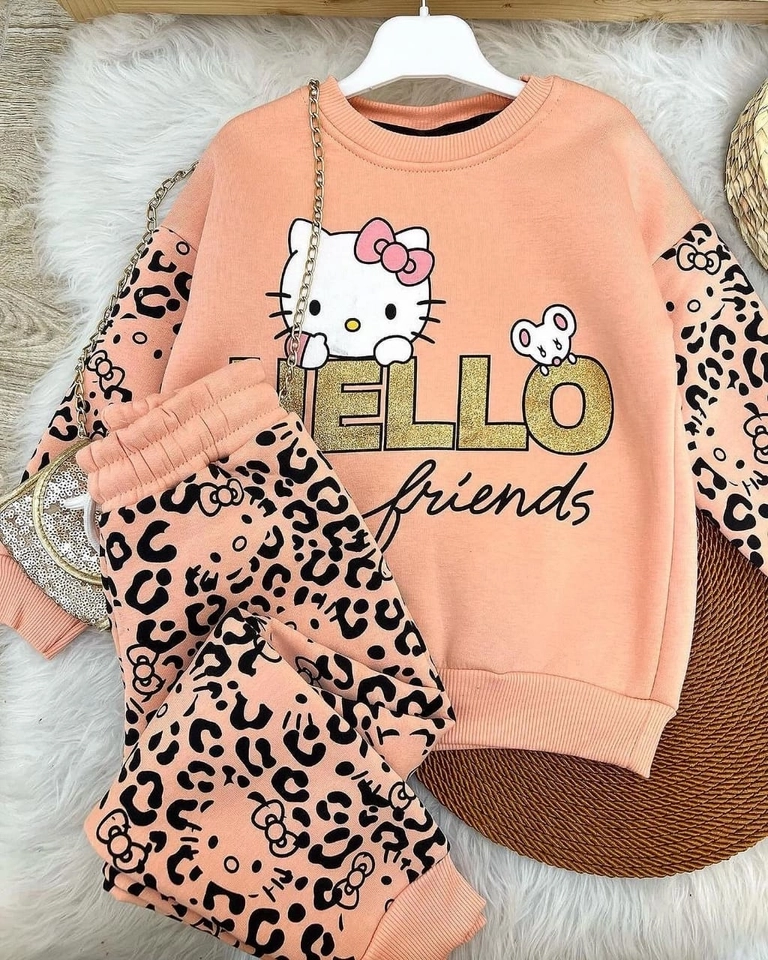 Conjunto Moletom Hello Friends  - 1