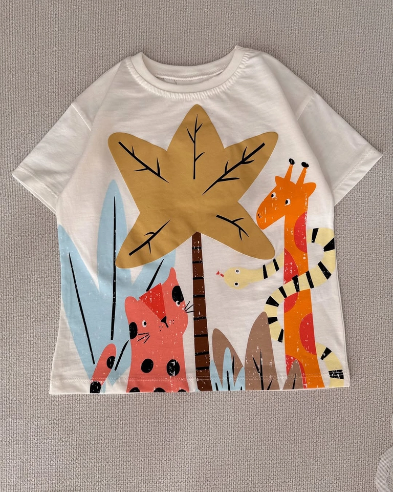 Conjunto verão girafa  - 3