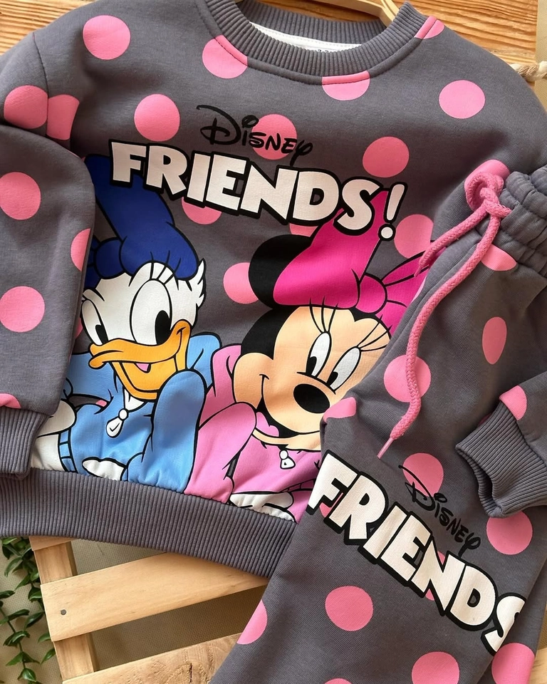 Conjunto moletom Disney bolinha  - 3