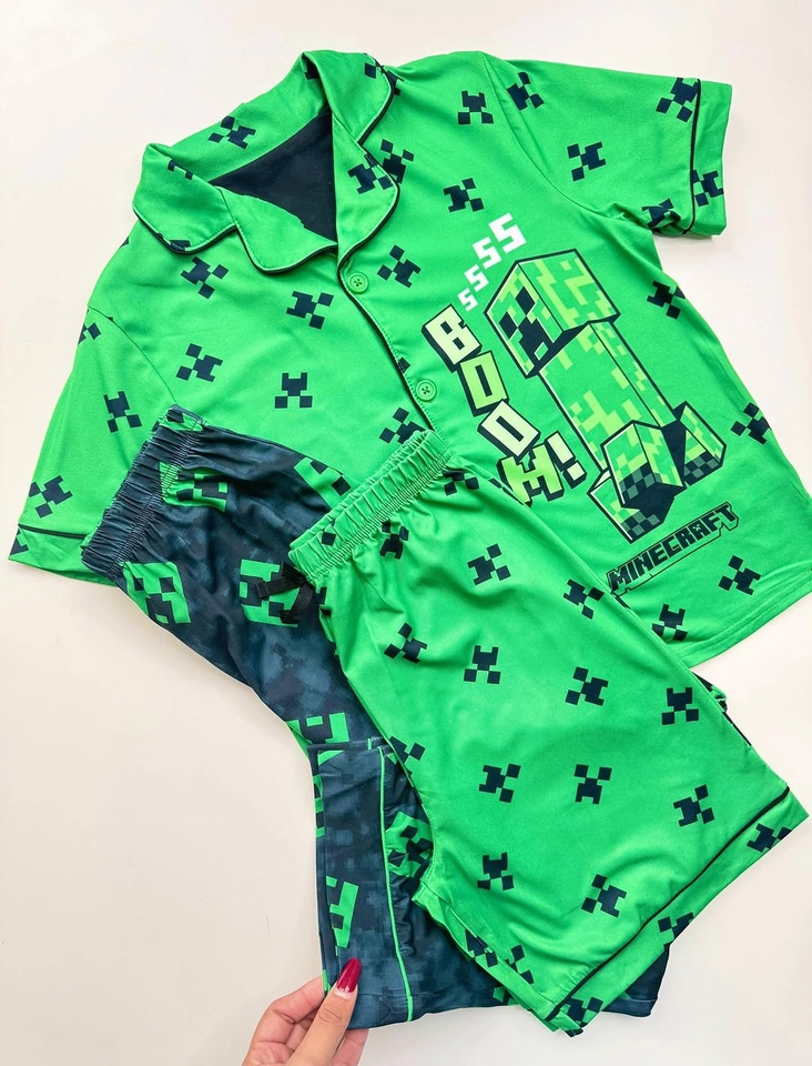 Kit pijama Minecraft 