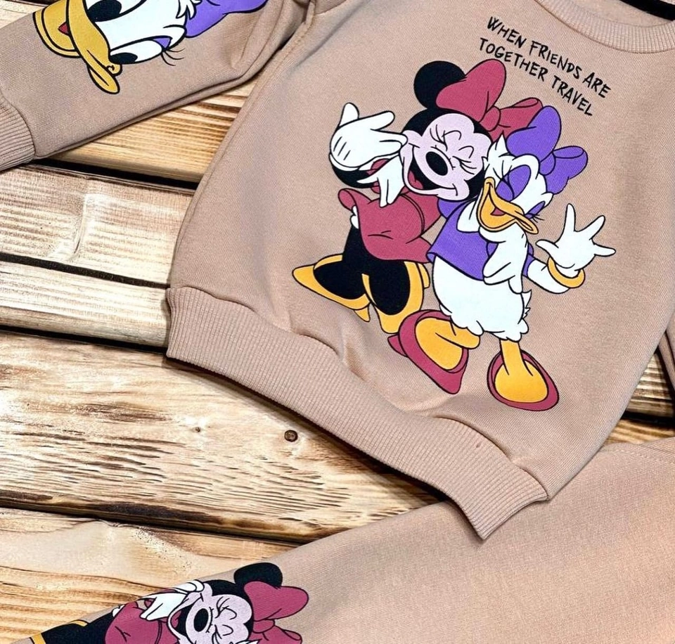 Conjunto moletom Minnie e Margarida  - 2