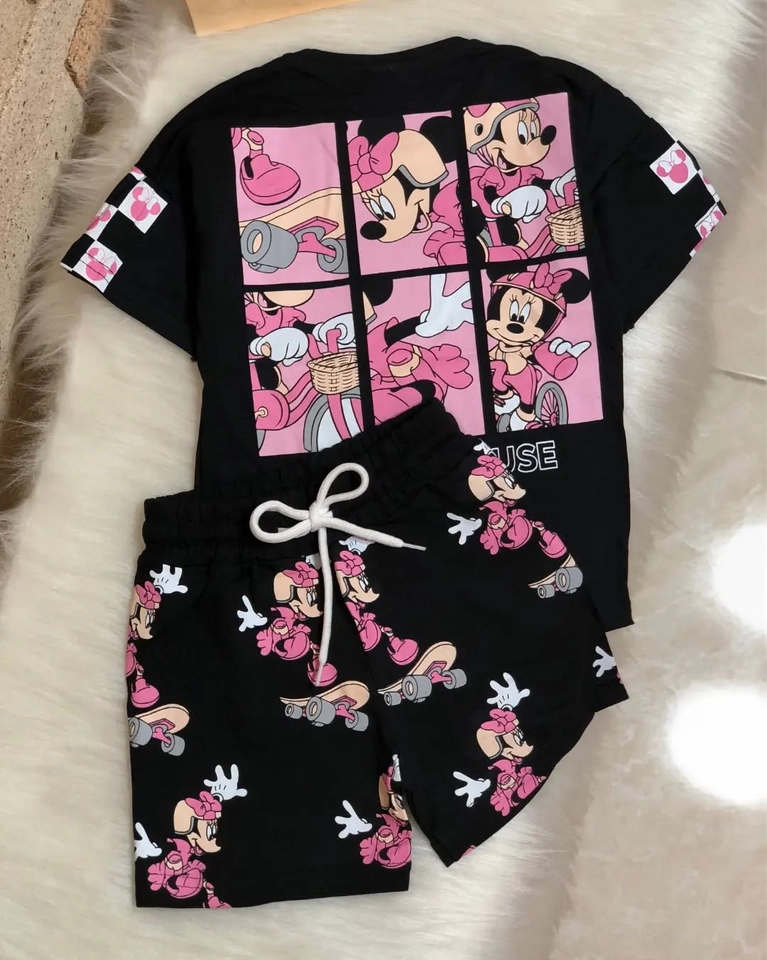 Conjunto verão Minnie skate - 1