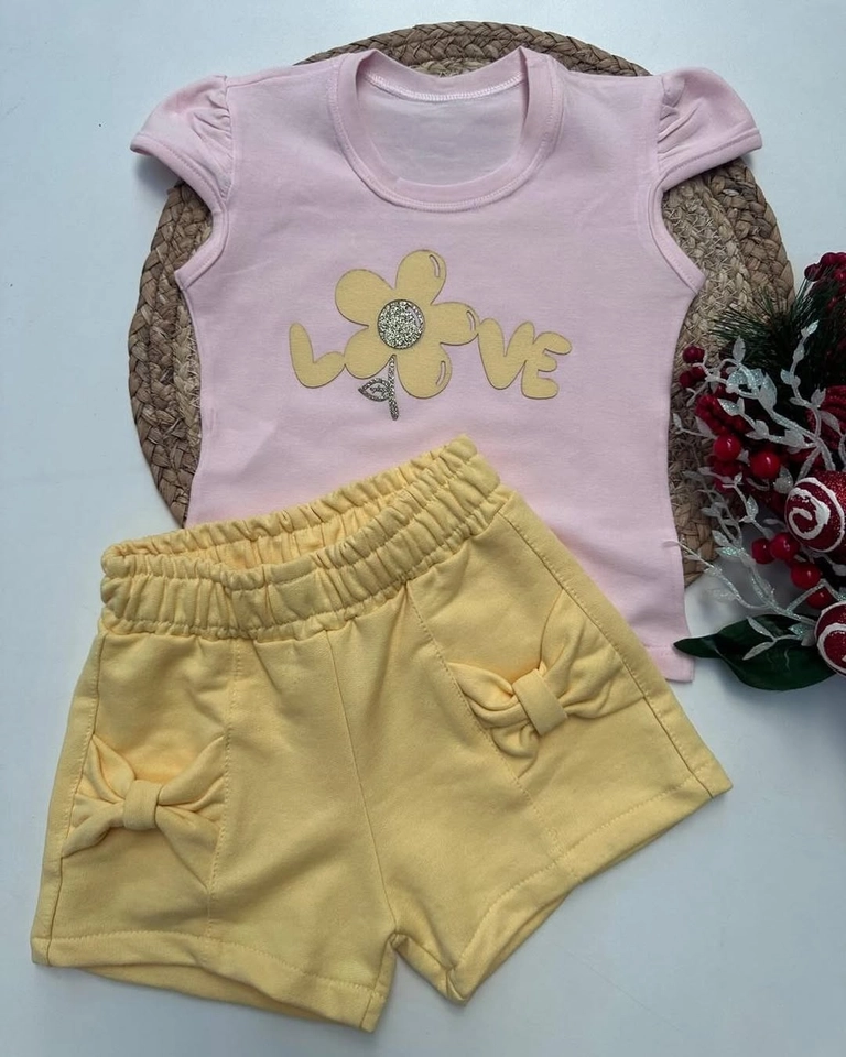 Conjunto Verão Love - 2