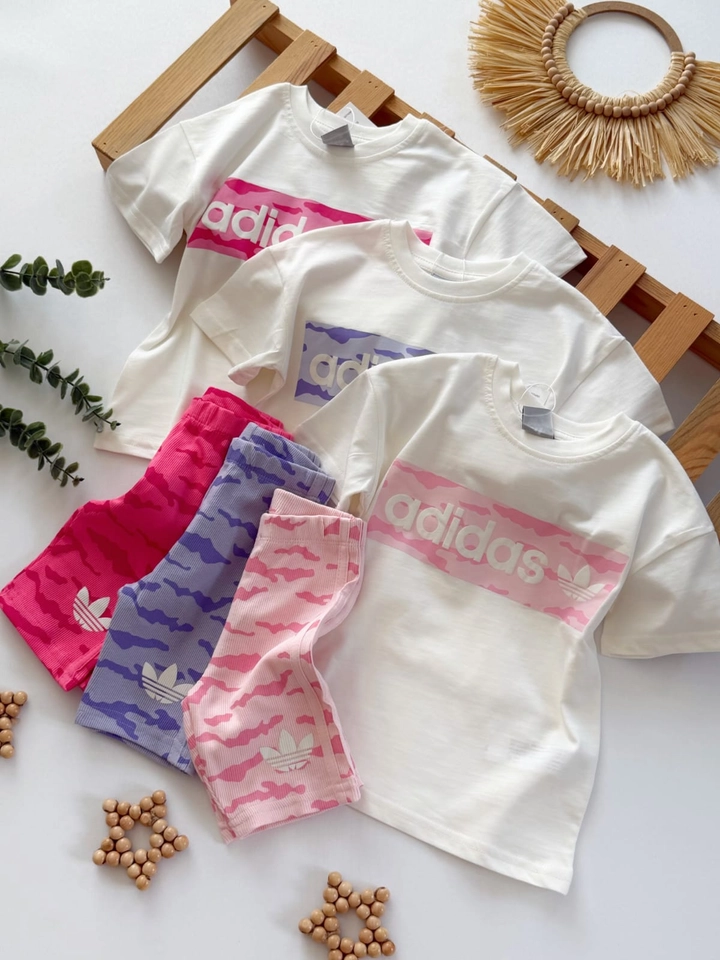 Conjunto de verão Adidas 