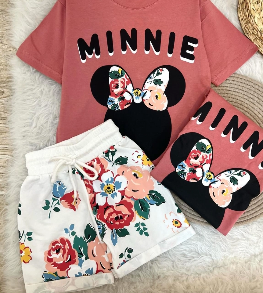 Conjunto Minnie Floral  - 1